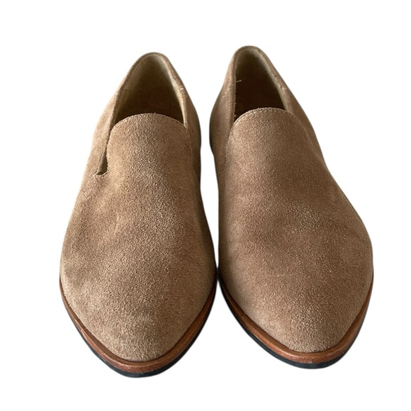 Portland Leather Patina Toffee Suede Pointed Flat Women’s Shoe Size:7.5 main image 5